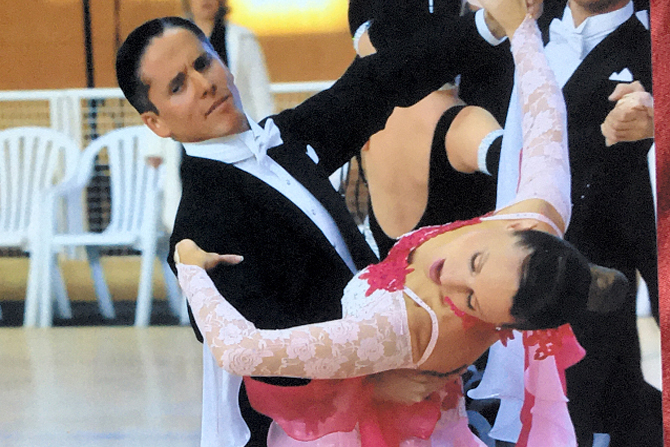 Profesores escuela de baile Sanse danza: Manuel Díaz